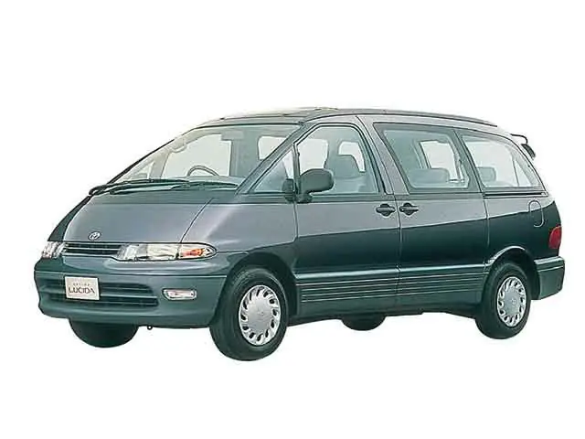 Toyota Estima Lucida (TCR10G, TCR11G, TCR20G, TCR21G, CXR10G, CXR11G, CXR20G, CXR21G) 1 поколение, минивэн (01.1992 - 01.1995)